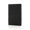 Salton A5 GRS certified recycled paper notebook in Black