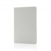 Salton A5 GRS certified recycled paper notebook in White