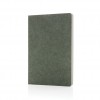 Phrase GRS certified recycled felt A5 notebook in Green