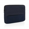 Armond AWARE™ RPET 15.6 inch laptop sleeve in Navy