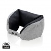 Deluxe microbead travel pillow in Grey