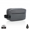 Impact AWARE™ RPET toiletry bag in Anthracite