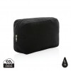 Impact Aware™ 285 gsm rcanvas toiletry bag undyed in Black