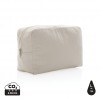 Impact Aware™ 285 gsm rcanvas toiletry bag undyed in Off White