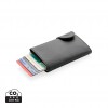 C-Secure RFID card holder & wallet in Black, Silver