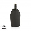 Vino AWARE™ RPET wine cooler sleeve in Black