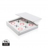 Deluxe Tic Tac Toe game in White