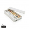 Deluxe mikado/domino in wooden box in White