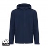 Iqoniq Makalu men recycled polyester soft shell jacket in Navy