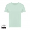 Iqoniq Yala women lightweight recycled cotton t-shirt in Crushed Mint