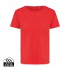 Iqoniq Yala women recycled cotton t-shirt in Luscious Red