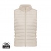 Iqoniq Meru women recycled polyester bodywarmer in Beige