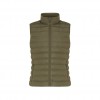 Iqoniq Meru women recycled polyester bodywarmer in Khaki