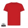 Iqoniq Koli kids recycled cotton t-shirt in Red