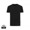 Iqoniq Bryce recycled cotton t-shirt in Black
