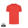 Iqoniq Bryce recycled cotton t-shirt in Luscious Red