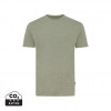 Iqoniq Manuel recycled cotton t-shirt undyed in Heather Green