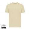 Iqoniq Sierra lightweight recycled cotton t-shirt in Cream Yellow