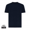 Iqoniq Sierra lightweight recycled cotton t-shirt in Navy