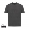 Iqoniq Teide recycled cotton t-shirt in Heather Anthracite