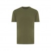 Iqoniq Brett recycled cotton t-shirt in Khaki