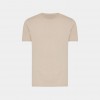 Iqoniq Brett recycled cotton t-shirt in Light Heather Brown