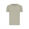 Iqoniq Brett recycled cotton t-shirt in Light Heather Green