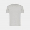 Iqoniq Brett recycled cotton t-shirt in Light Heather Grey