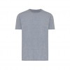 Iqoniq Brett recycled cotton t-shirt in Light Heather Navy