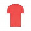 Iqoniq Brett recycled cotton t-shirt in Luscious Red