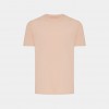 Iqoniq Brett recycled cotton t-shirt in Peach Nectar