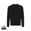 Iqoniq Zion recycled cotton crew neck in Black