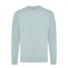 Iqoniq Zion recycled cotton crew neck in Iceberg Green