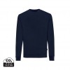 Iqoniq Zion recycled cotton crew neck in Navy