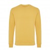 Iqoniq Zion recycled cotton crew neck in Ochre Yellow