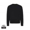 Iqoniq Kruger relaxed recycled cotton crew neck in Black