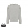 Iqoniq Kruger relaxed recycled cotton crew neck in Heather Grey