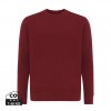 Iqoniq Etosha lightweight recycled cotton crew neck in Burgundy