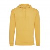 Iqoniq Jasper recycled cotton hoodie in Ochre Yellow