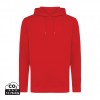 Iqoniq Jasper recycled cotton hoodie in Red