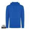 Iqoniq Jasper recycled cotton hoodie in Royal Blue