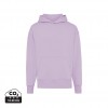 Iqoniq Yoho recycled cotton relaxed hoodie in Lavender