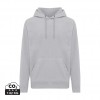 Iqoniq Trivor recycled polyester microfleece hoodie in Storm Grey