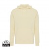 Iqoniq Rila lightweight recycled cotton hoodie in Cream Yellow
