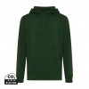 Iqoniq Rila lightweight recycled cotton hoodie in Forest Green