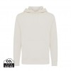 Iqoniq Rila lightweight recycled cotton hoodie in Ivory White