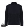 Iqoniq Talung recycled polyester microfleece zip through in Black