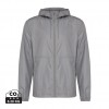 Iqoniq Logan recycled polyester lightweight jacket in Silver Grey