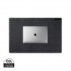 VINGA Albon GRS recycled felt desk pad in Black