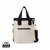 VINGA Volonne AWARE™ recycled canvas cooler tote bag in Off White